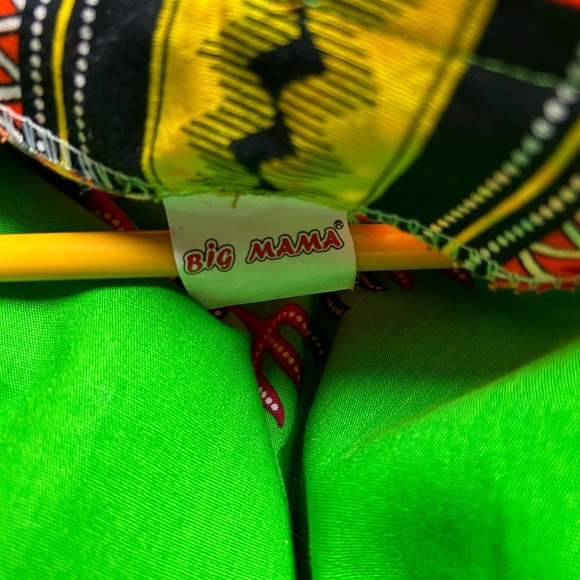 Women’s OS kimono 100% cotton pockets cruise beach pool tribal design - Picture 5 of 8